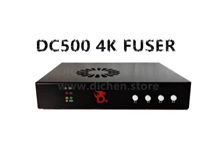 DICHEN DC500 4K Fuser HDMI 2.1 + DP 1.4 dual interface -Support 1920*1080P/480HZ,2560*1440P/ 320HZ,3840*2160P/ 160HZ
