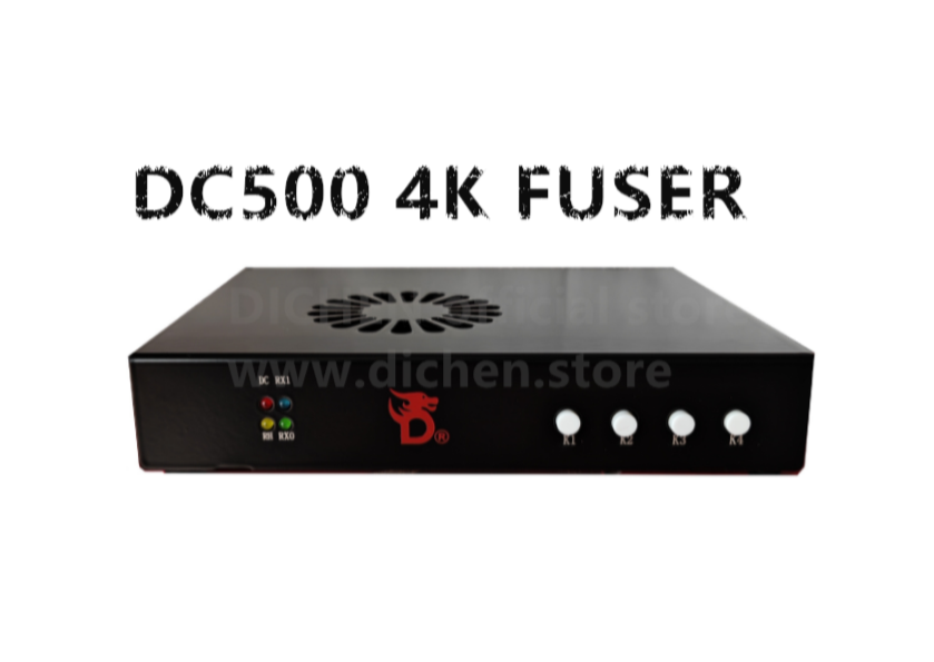DICHEN DC500 4K Fuser HDMI 2.1 + DP 1.4 dual interface -Support 1920*1080P/480HZ,2560*1440P/ 320HZ,3840*2160P/ 160HZ