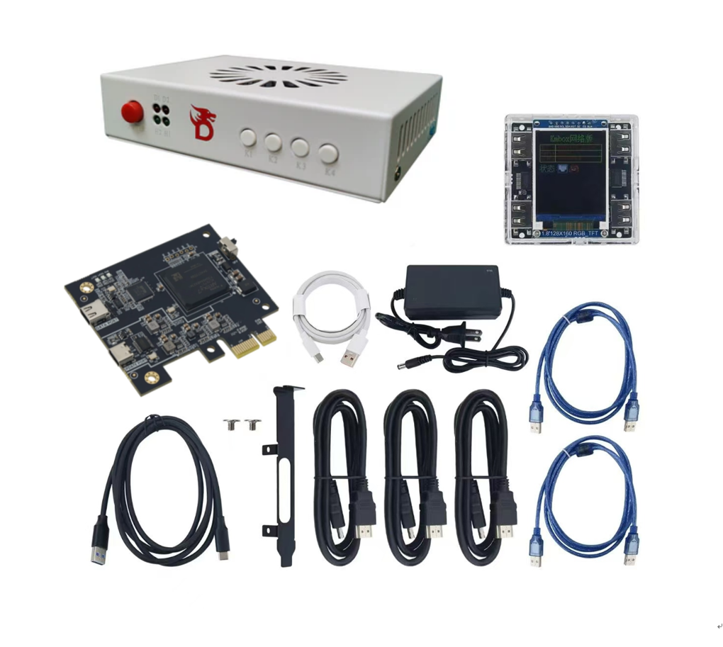 DMA Bundle / 01HD — DMA Card 75T + DICHEN HDMI FUSER + KMBOX NET/ All-in-one DMA Kit With A 20% Discount