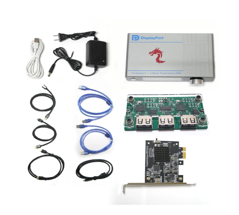 DMA Bundle / 024K — DMA Card 75T + DICHEN 4K Fuser + MAKCU Board