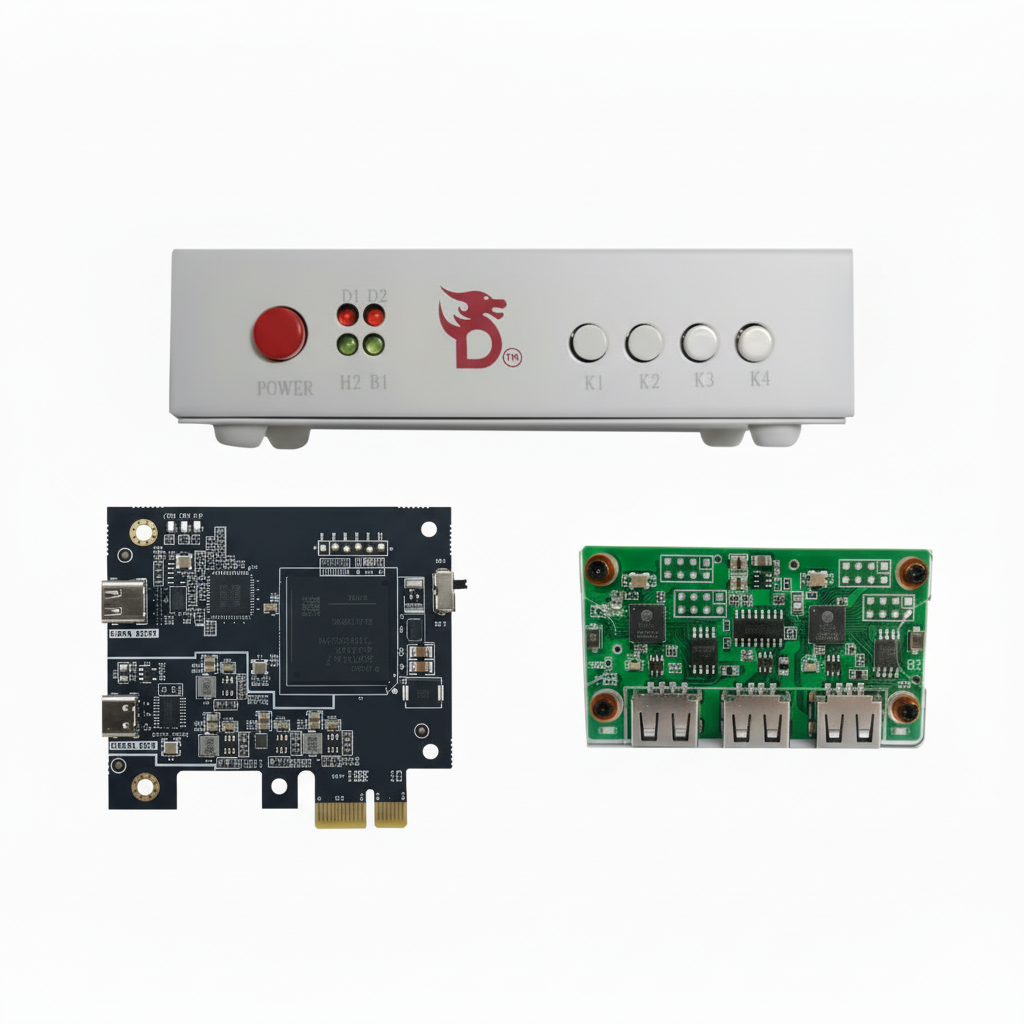DICHEN Official DMA Bundle | 75T Dma Card +DICHEN 6th HDMI Fuser + MAKCU | Dma Hardware Set