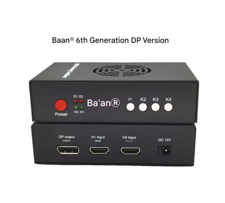Baan DP DMA 6th Generation Fusion Device | Supports 2K/144Hz – Latest Official Version